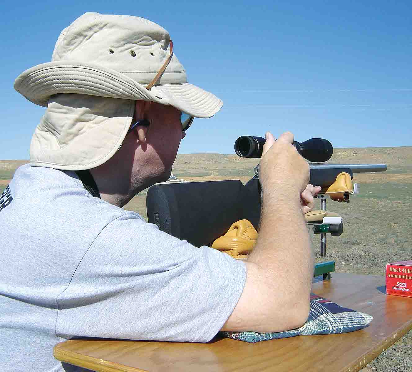 Rees tested prototype Varmint Grenades on Utah prairie dogs.